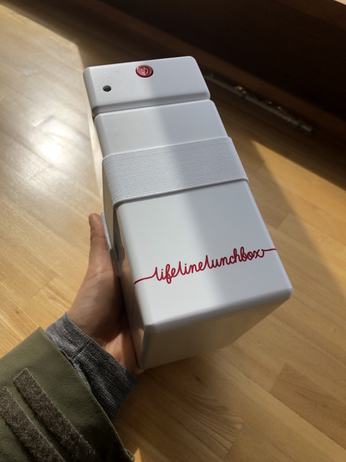 来訪者の位置情報を可視化する弁当箱「LifeLineLunchBox」体験レポ