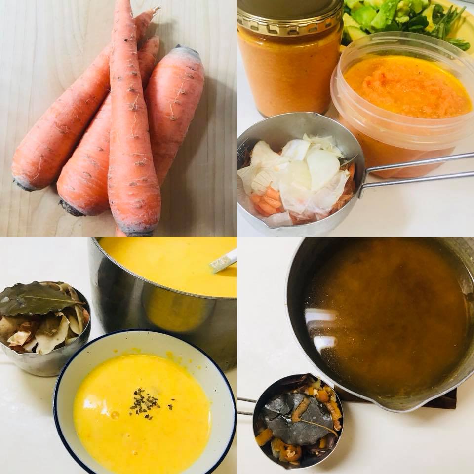 Food loss thinking day@EDGEofでもらったにんじんがお腹に収まるまで