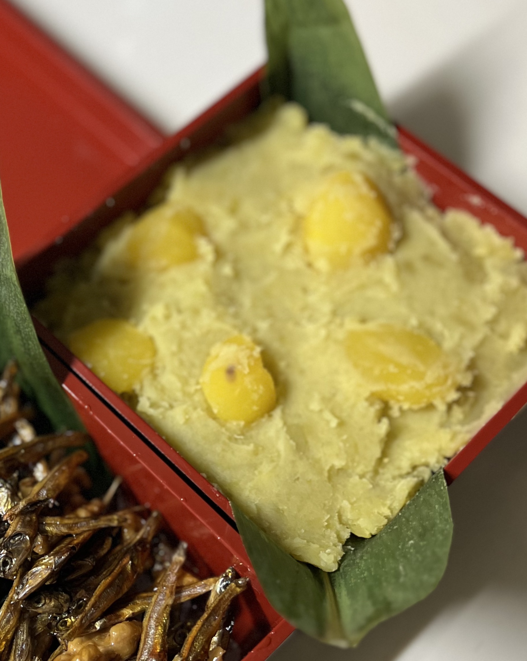 電子レンジで栗きんとん