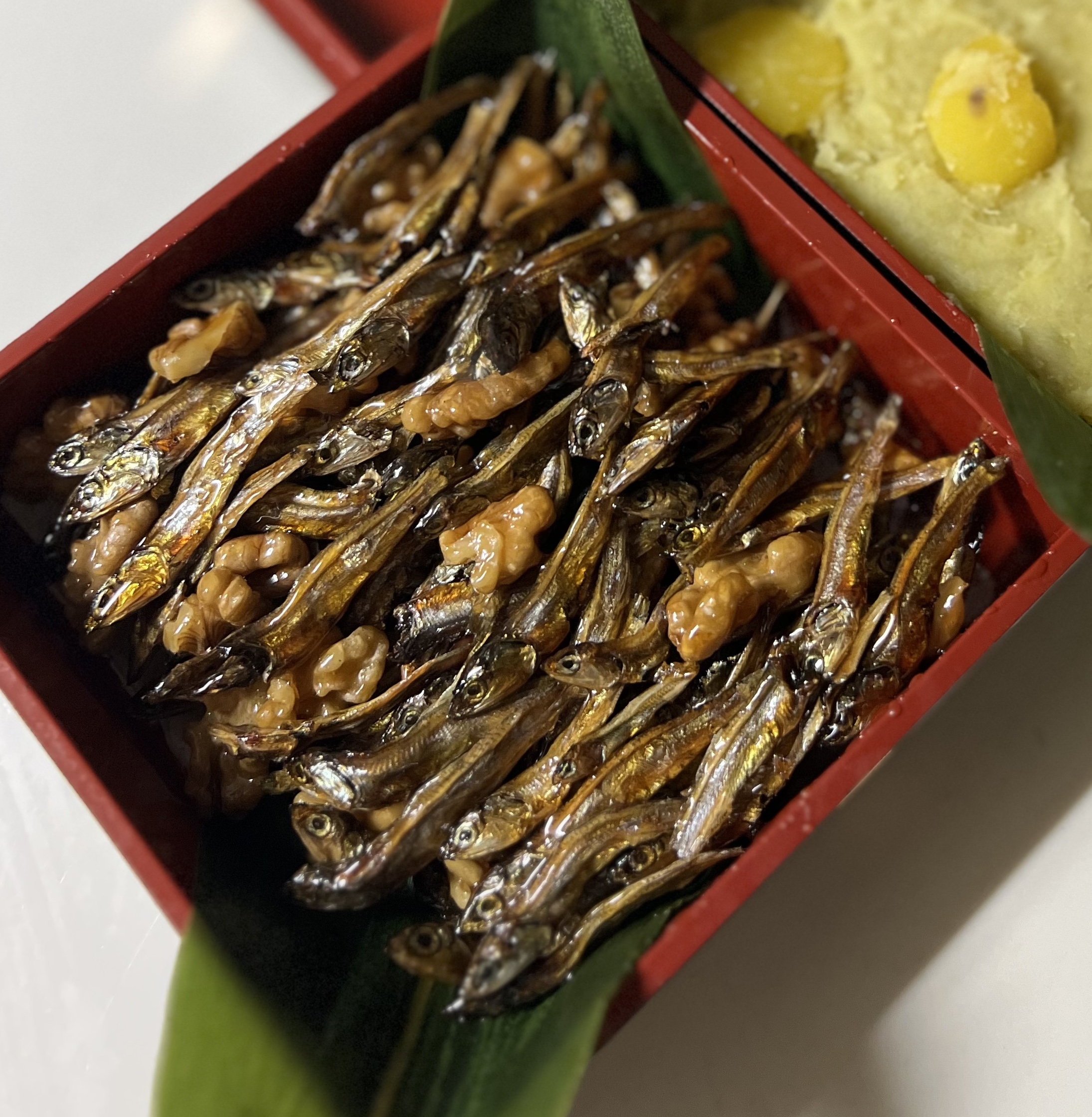 電子レンジで田作り